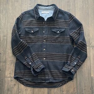Outerknown Striped Blanket Shirt